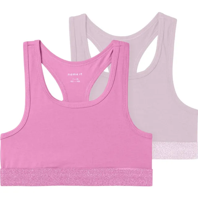 NAME IT bh top roze (set van 2)