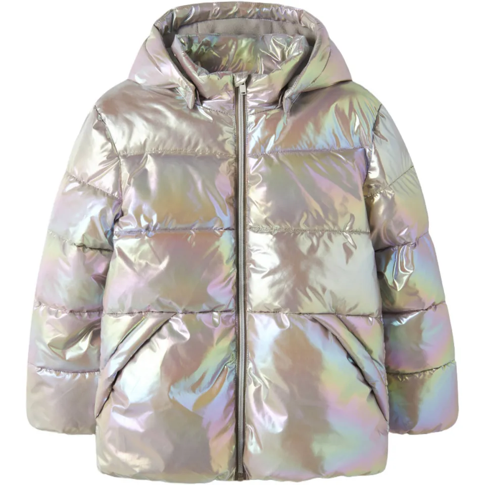 NAME IT winterjas metallic zilver, foto 2