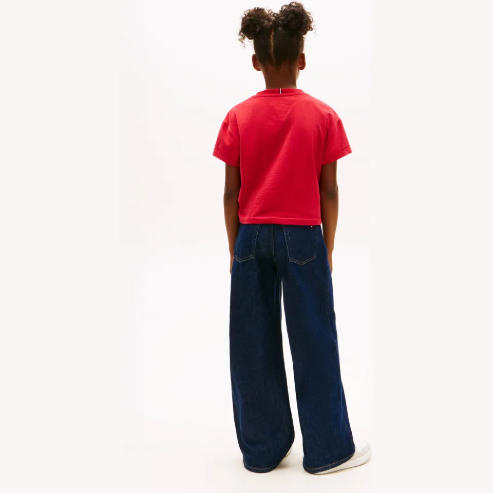 Tommy Hilfiger T-shirt rood, foto 3