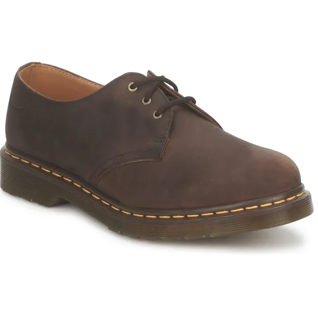 Dr. Martens Nette schoenen Dr. Martens 1461 DARK BROWN CRAZY HORSE Zwart/Bruin