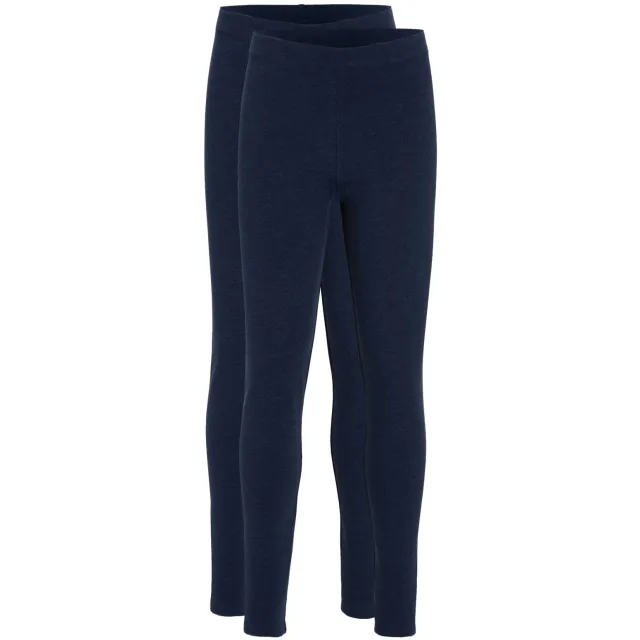 Anytime legging donkerblauw melange