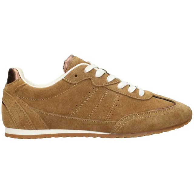 Poelman Tiffy suède sneakers cognac