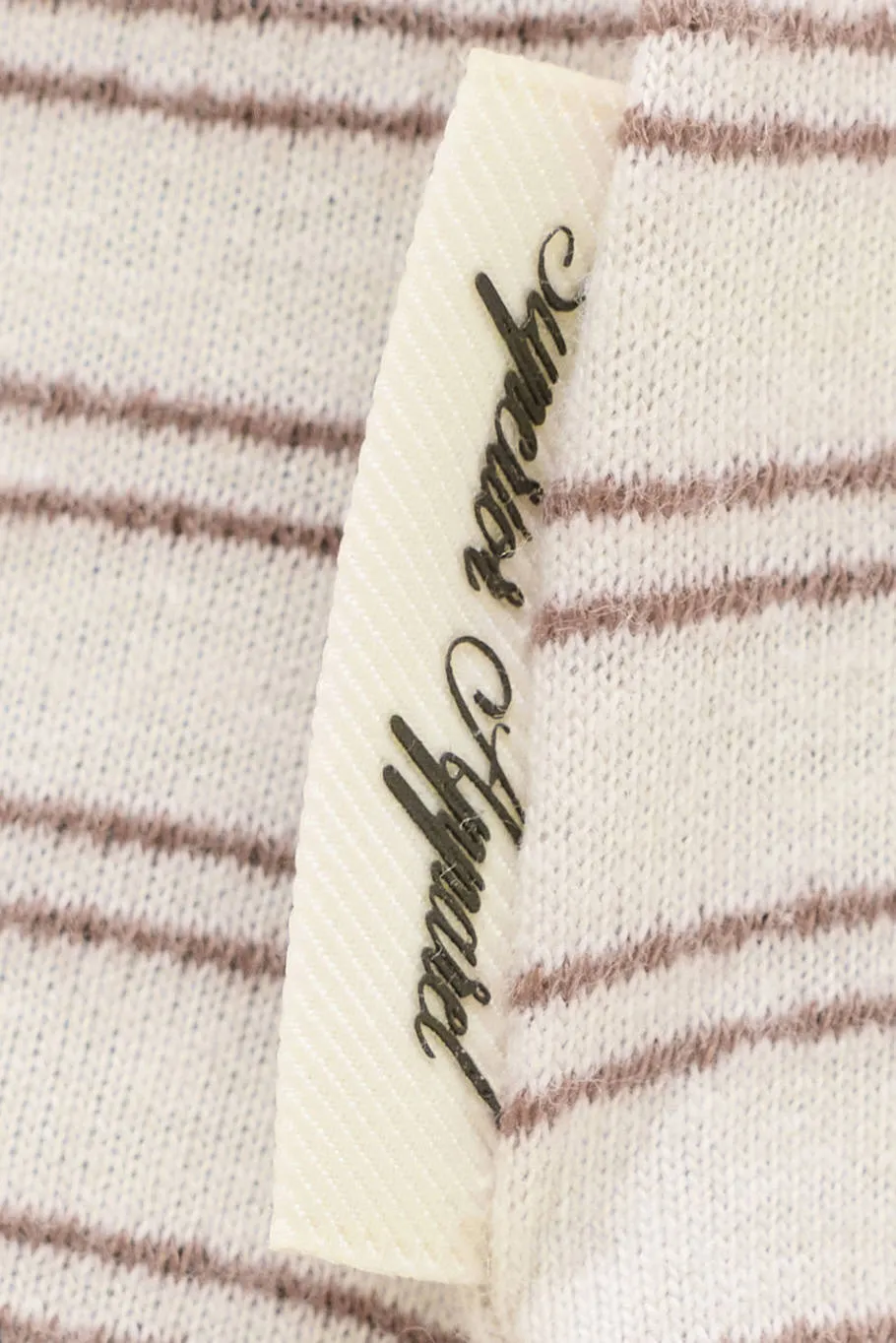 Jack & Jones JUNIOR gestreepte T-shirt beige, foto 6