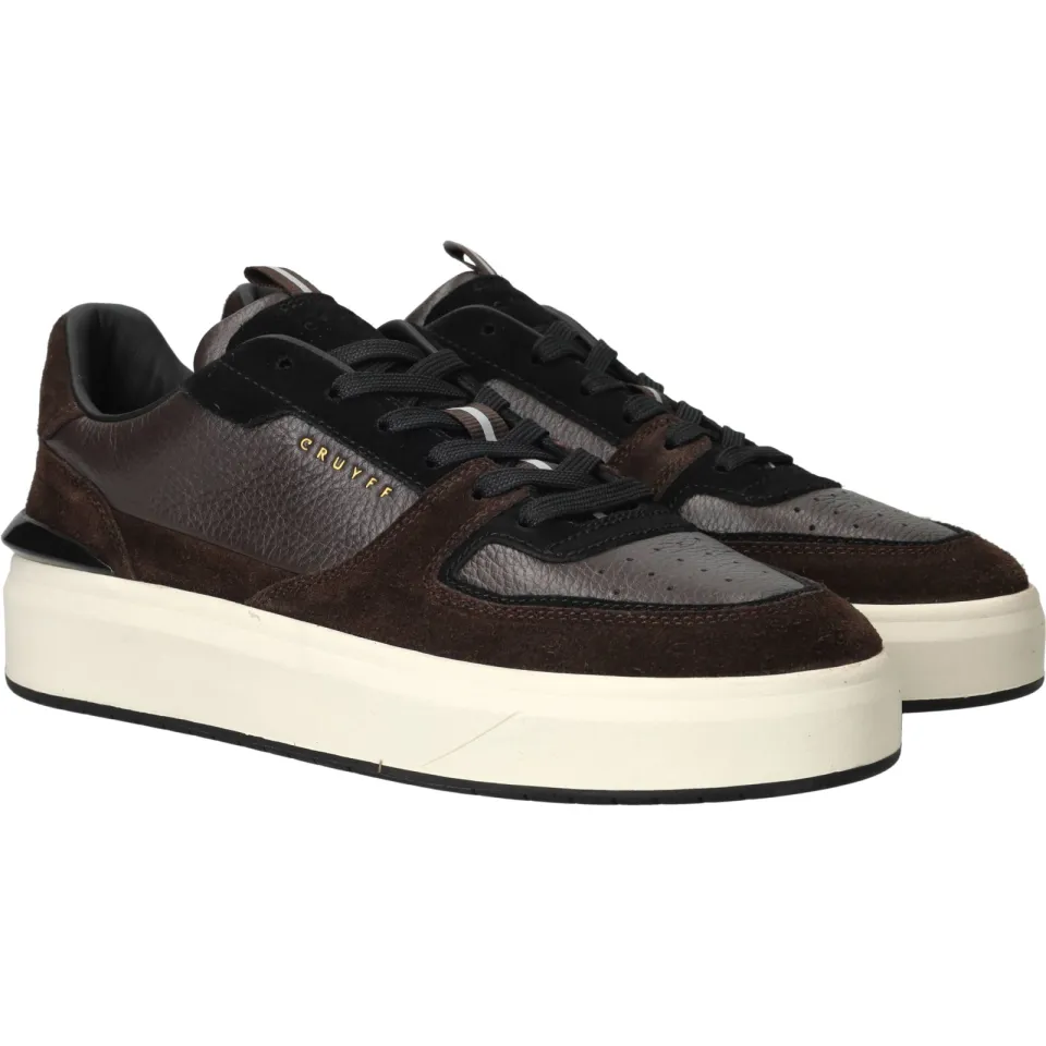 Cruyff Surefire Tennis sneaker donkerbruin, foto 2