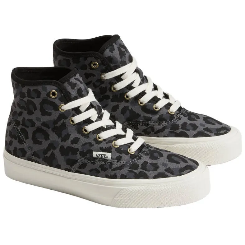 Vans Authentic sneakers met panterprint - zwart/zilvergrijs, foto 2