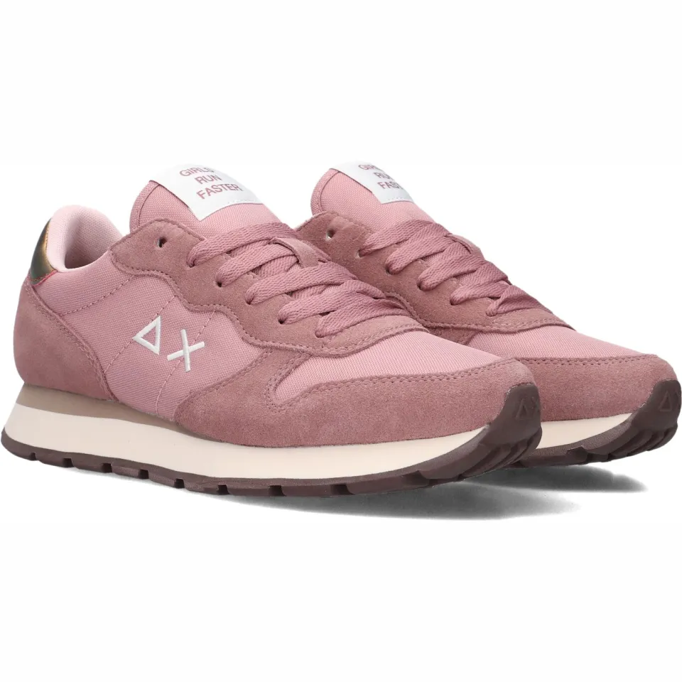 Sun68 Ally Solid lage sneaker roze, foto 3