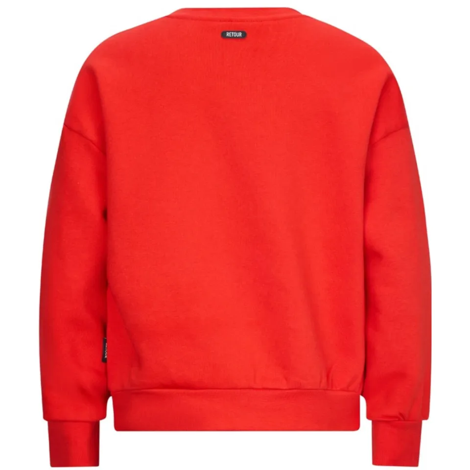Retour Jeans sweater rood, foto 3