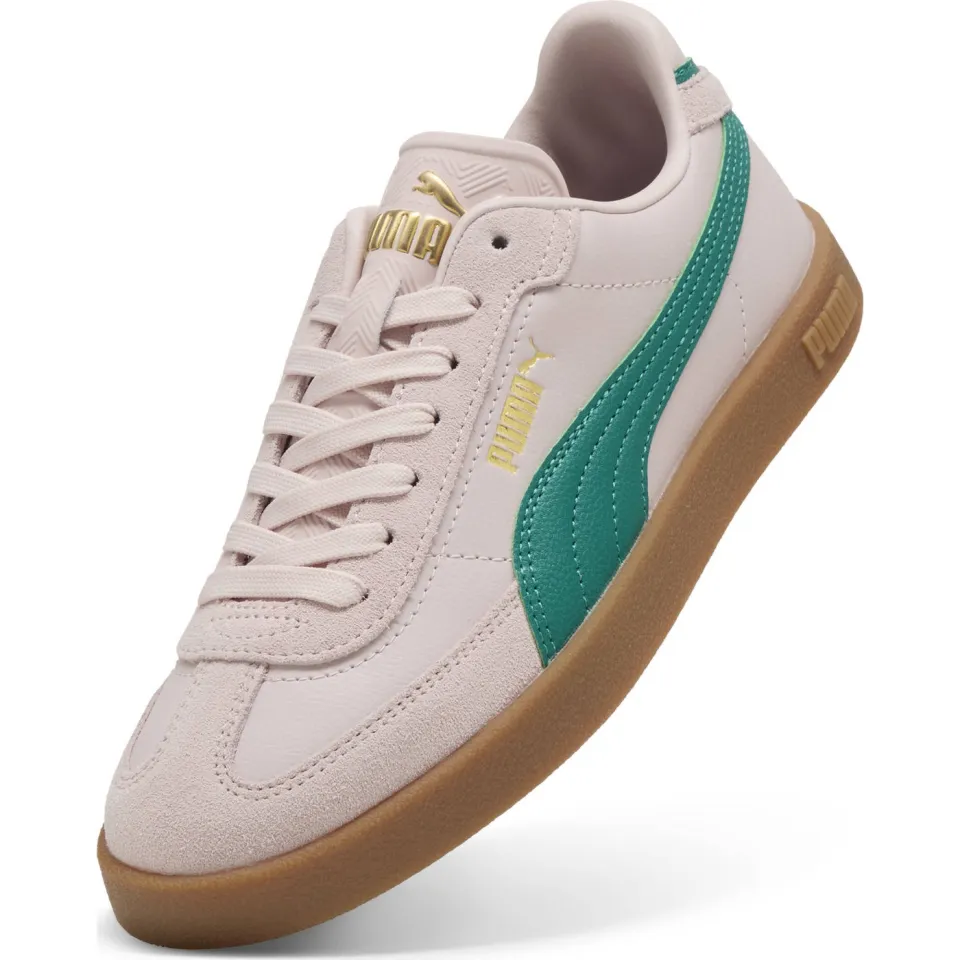 Puma Club II Era suede sneakers roze/groen, foto 5