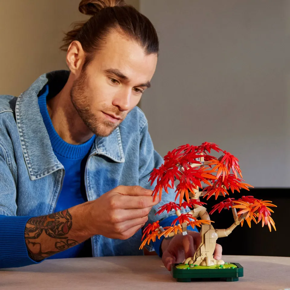 Lego Botanical Collection Japanse Esdoorn Bonsaiboompje 10348, foto 5