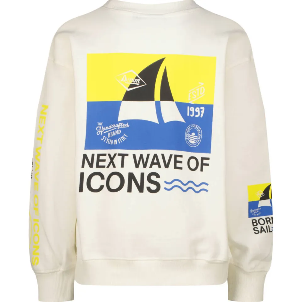 Vingino sweater met backprint - wit, foto 3
