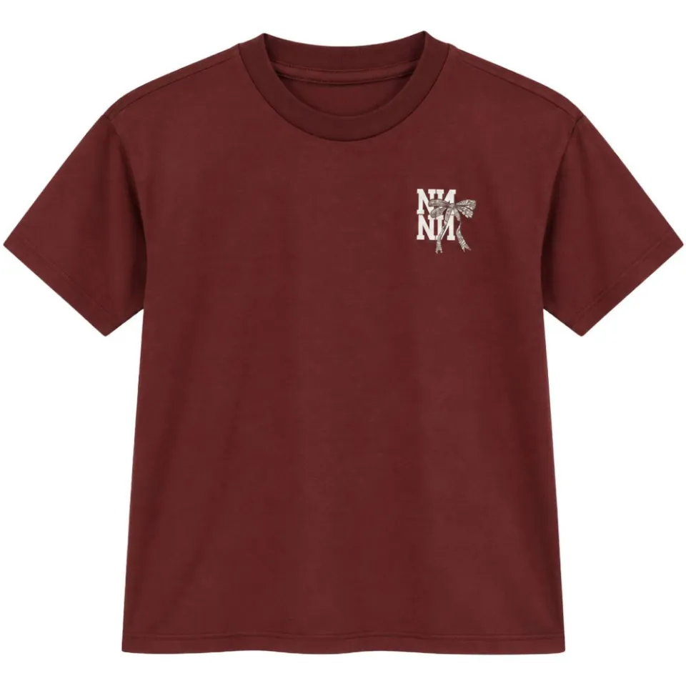 Nik & Nik T-shirt donkerrood, foto 2
