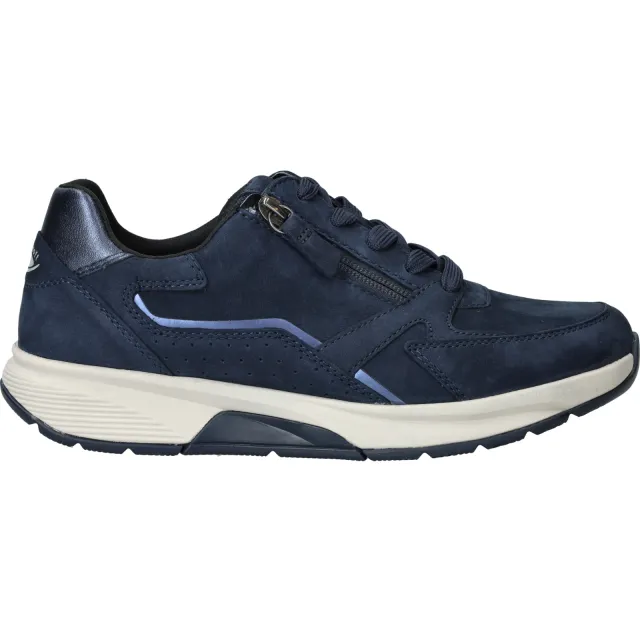 Gabor Rollingsoft Sneakers Dames Blauw