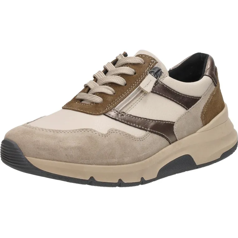 Sub55 Comfort Collection Jasmin 07 lage sneakers beige, foto 3