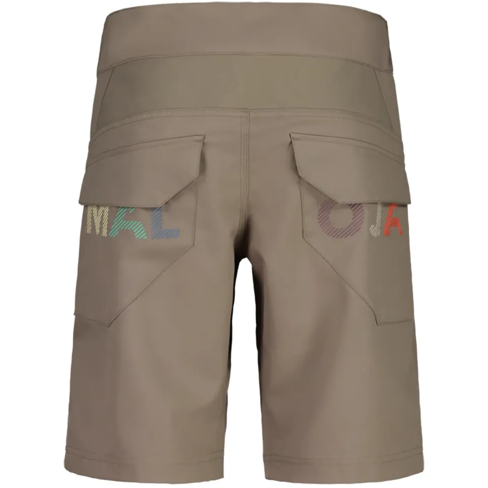 Maloja BardinM. korte fietsbroek beige/bruin, foto 2