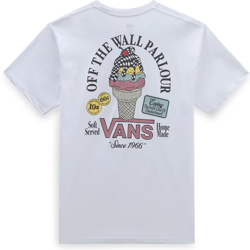 T-shirt Korte Mouw Vans Heren T-shirts wit, foto 2