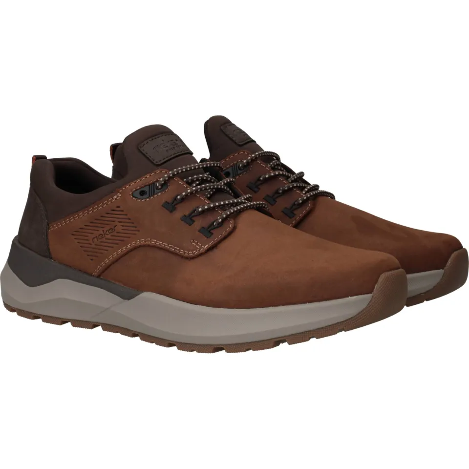 Rieker 06050 lage sneaker bruin, foto 3