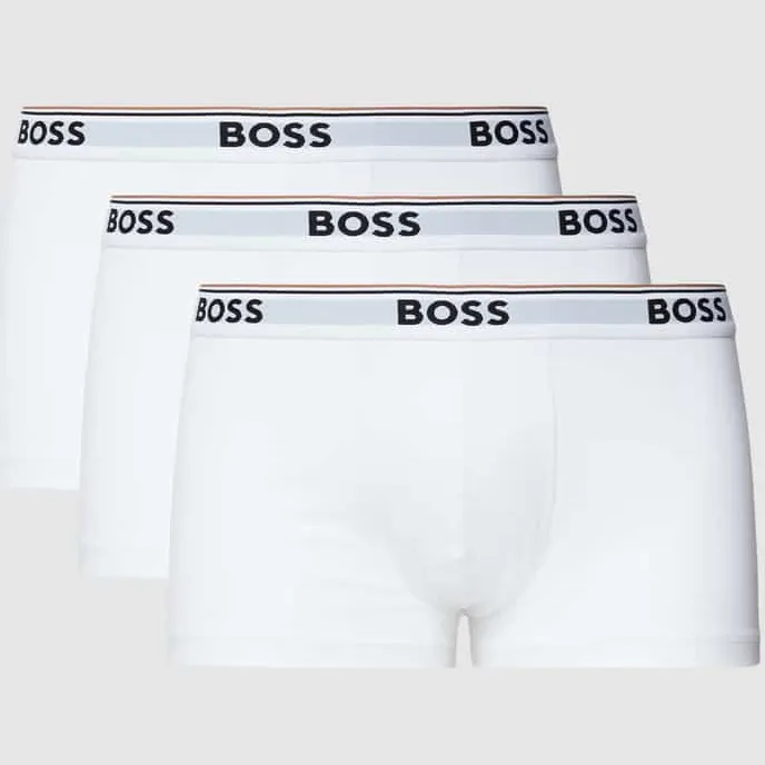Boss Trunk 3P Power boxershorts wit, foto 3
