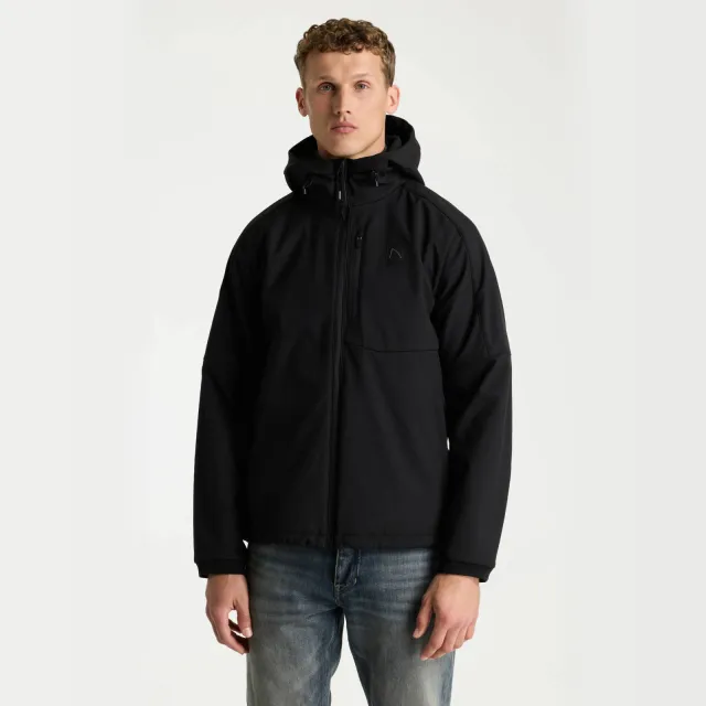 CHASIN' softshell jas - zwart