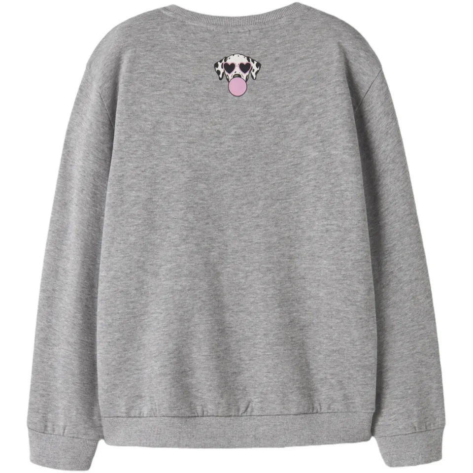 NAME IT KIDS sweater met print - grijs, foto 2