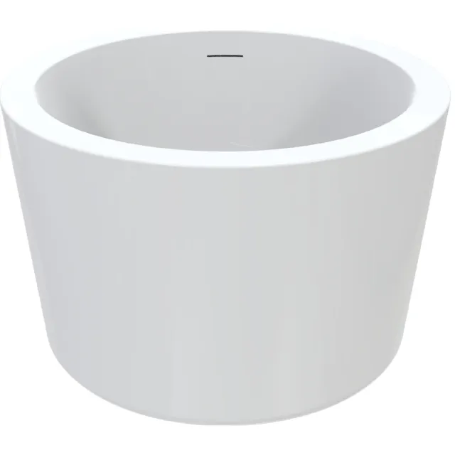 Best Design Zen rond vrijstaand bad glans wit