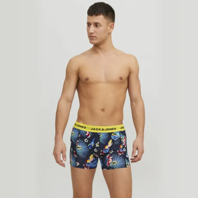 Jack & Jones boxershorts met print - surf the web (set van 3)