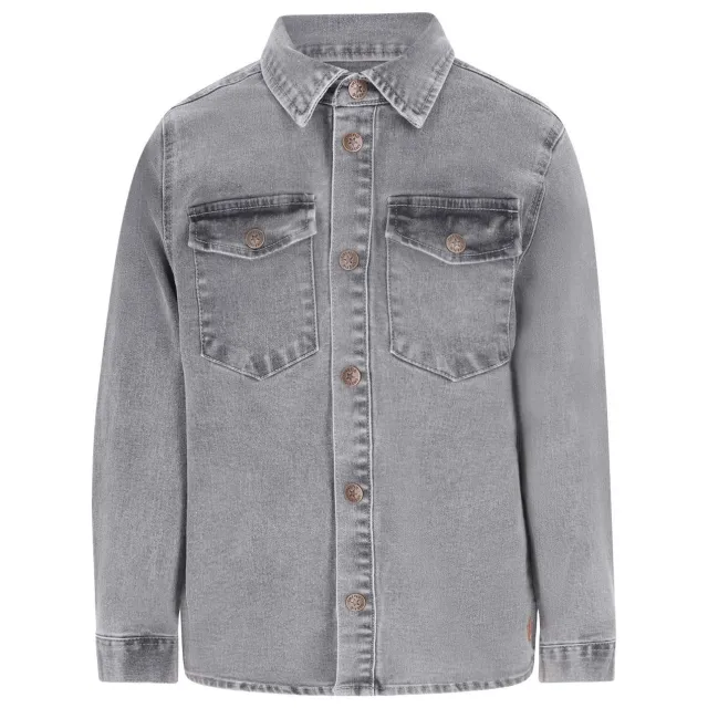 Like Flo denim overhemd - grijs, foto 2