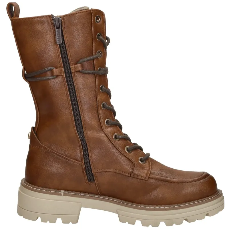 Mustang 1437503 laarzen cognac
