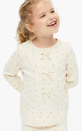 S.Oliver longsleeve met stippen ecru, foto 5