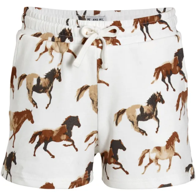 Me & My Monkey joggingshort offwhite Offwhite/bruin