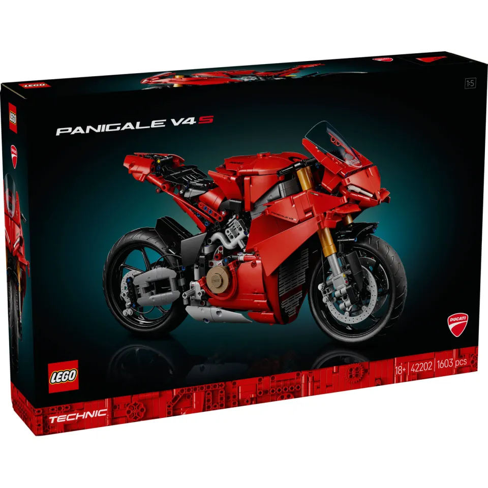 Lego Ducati Panigale V4 S motor 42202, foto 4