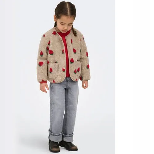 KIDS ONLY MINI teddy jas beige, foto 4