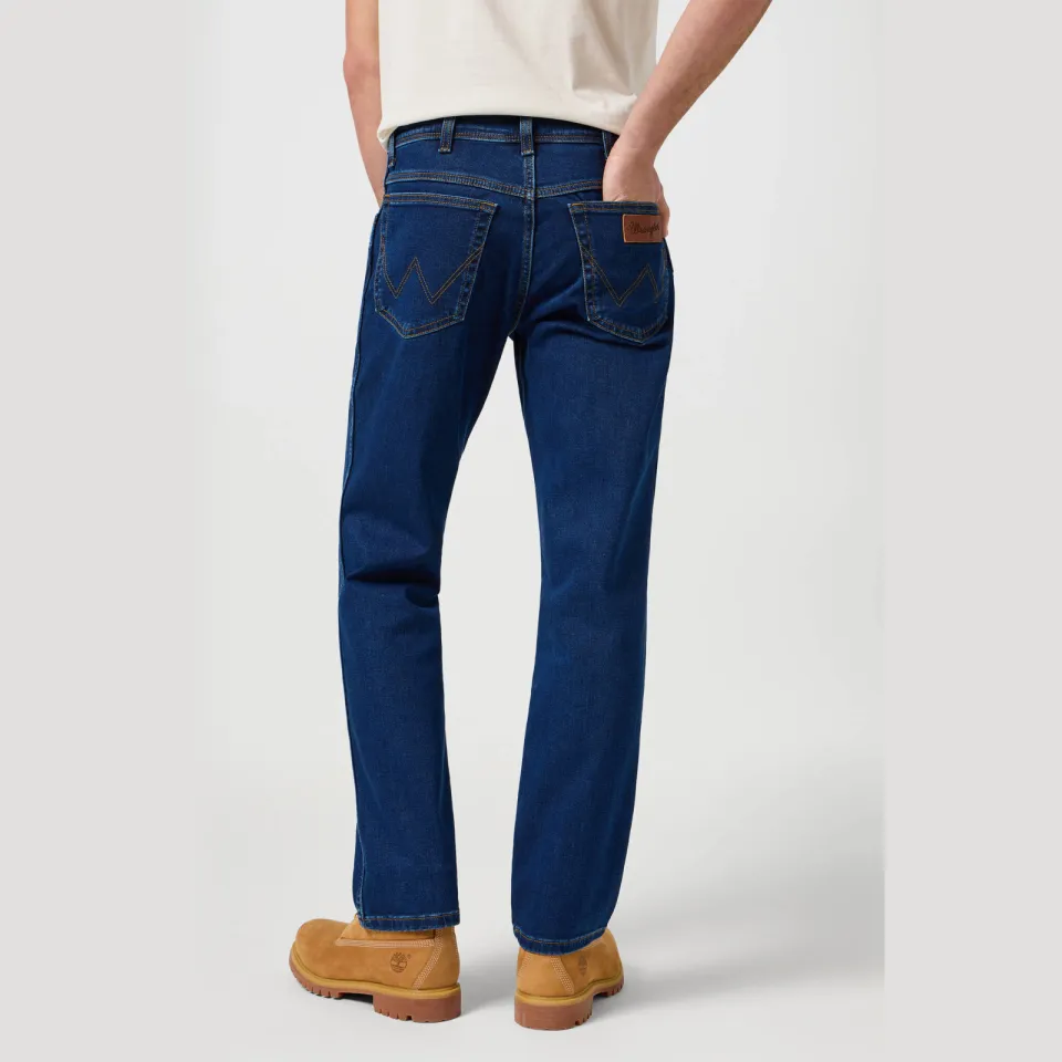Wrangler regular fit jeans Texas dark stone, foto 4