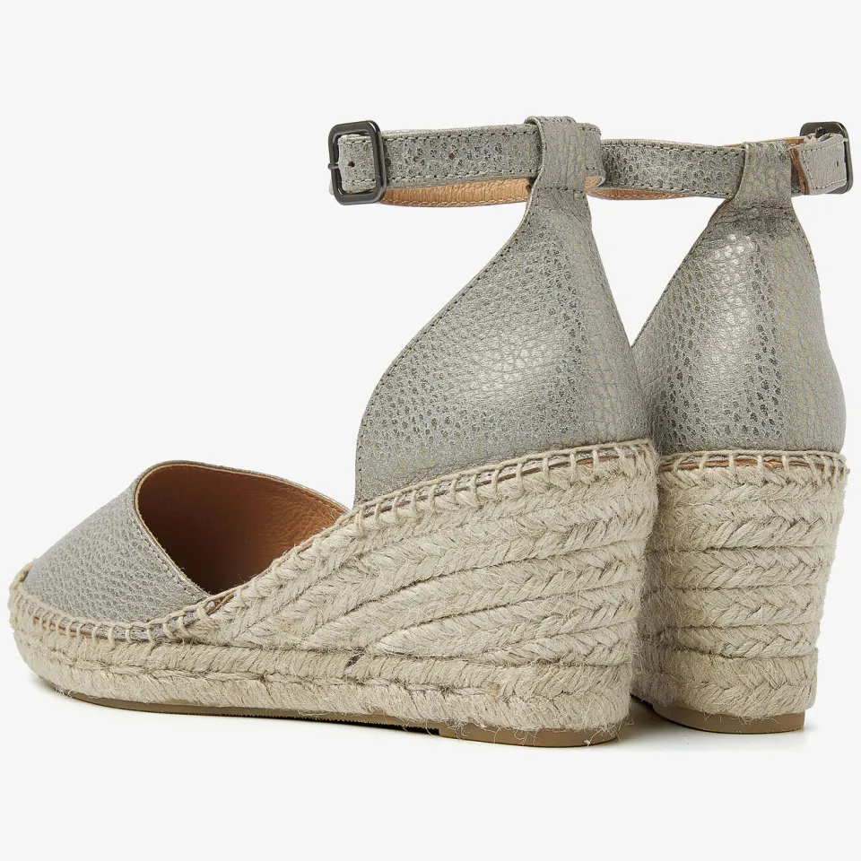 Via Vai Sandalen Flora Braid Grijs, foto 4
