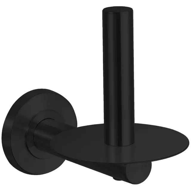 Best Design Reserve toiletrolhouder Best Design Nero Zwart voor 1 rol Mat Zwart