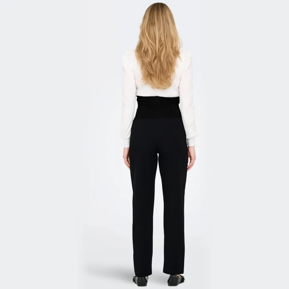 Only Maternity zwangerschaps casual broek zwart, foto 5