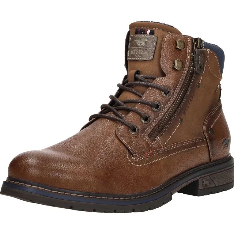 Mustang veterboots cognac, foto 4