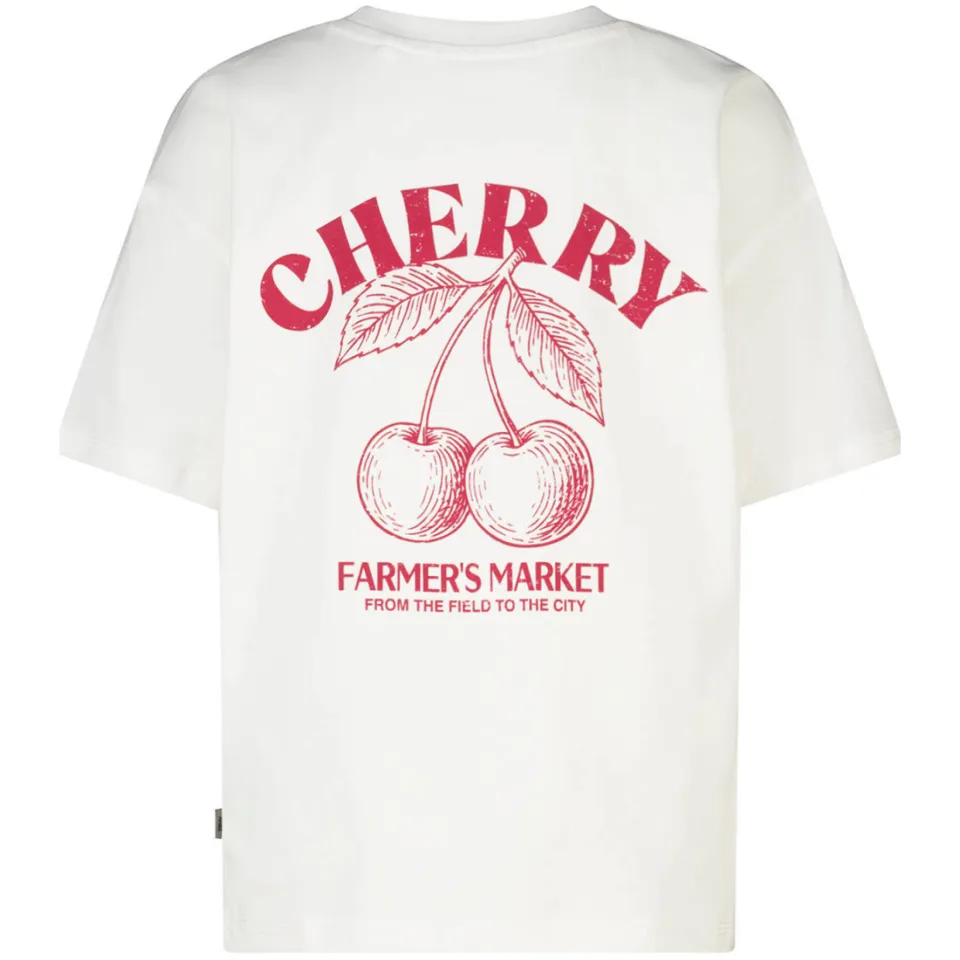 America Today t-shirt met backprint wit, foto 4