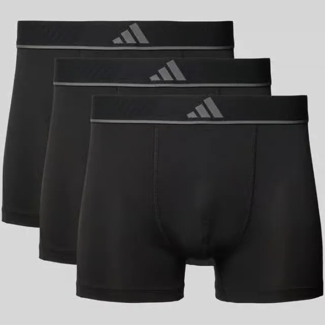Adidas Active Micro Flex Eco boxershort 3-pack zwart, foto 2