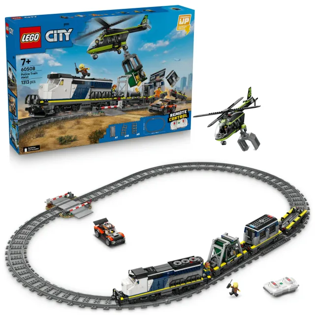 Lego City Overval op Politietrein Trein Speelgoed 60508