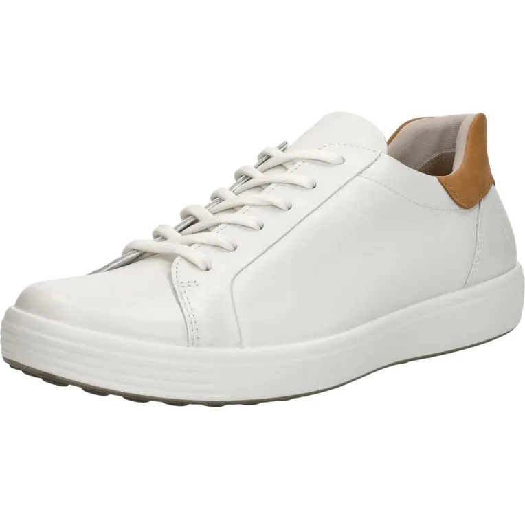 Ecco Soft 7 veterschoen wit, foto 4