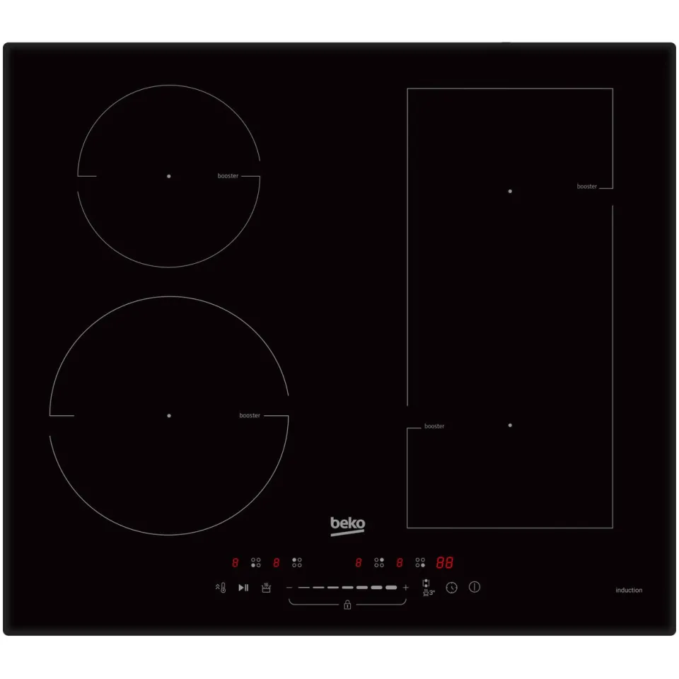 Beko HII64500FTO inductiekookplaat zwart, foto 3