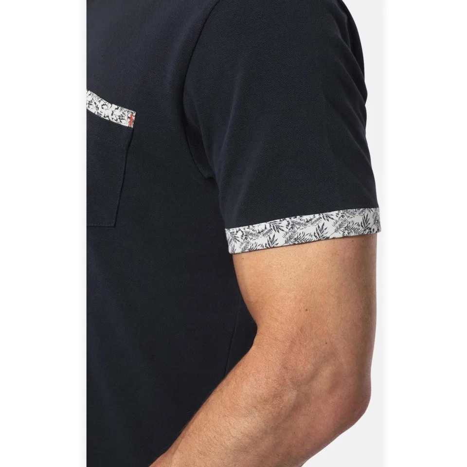 Babista regular fit polo +FIT Collectie Plus Size - donkerblauw, foto 4