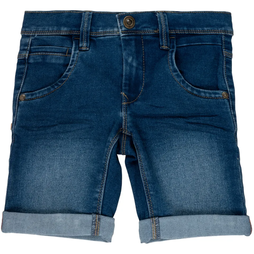 NAME IT NKMSILAS jeansshort medium blue denim, foto 2