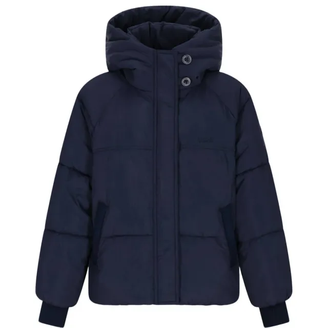NoBell’ gewatteerde winterjas donkerblauw, foto 2
