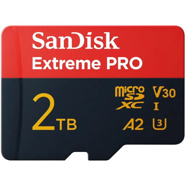 SanDisk Extreme PRO 2TB microSDXC geheugenkaart Zwart