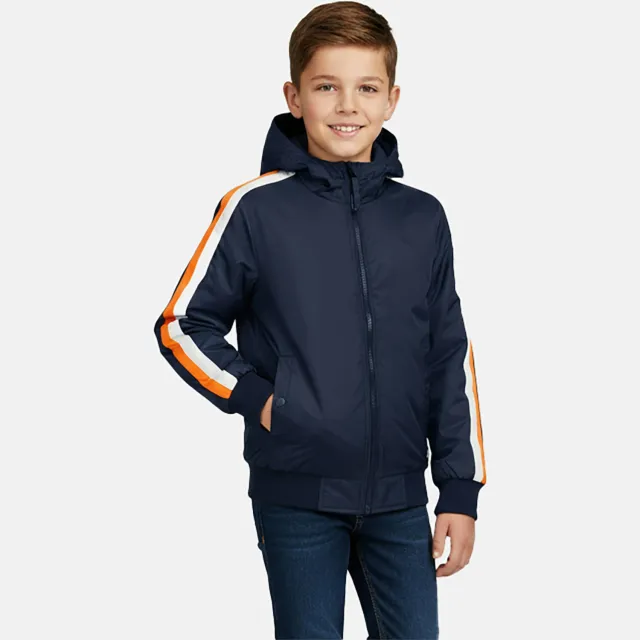 Cars Oakham jas marineblauw Marineblauw/oranje/wit