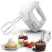 Tefal HT450B Prep'Mix handmixer wit wit-helgrijs
