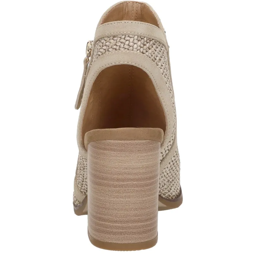 Mustang sandalen hak beige, foto 4