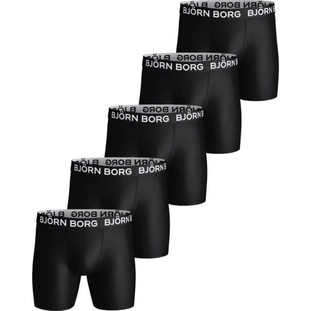 Björn Borg SPORTS sportboxer (set van 5) zwart, foto 2