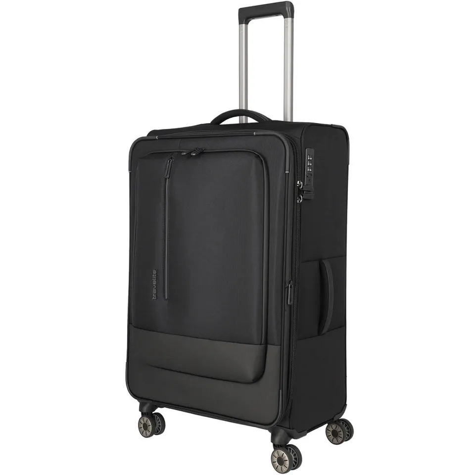 Travelite Crosslite 5.0 zachte reiskoffer zwart, foto 4